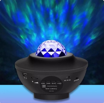 ЗВЕЗДНЫЙ ПРОЕКТОР СВЕТОДИОДНЫЙ ПРОЕКТОР BLUETOOTH ЛАМПА