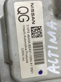 фото thumb №6, Nissan altima l33 12-17 2.5i блок керування коробкою передач автомат 310369hm0d oem номер