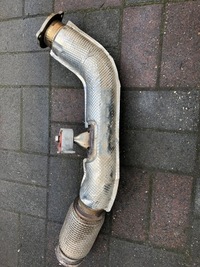 фото thumb №1, Audi a6 c8 труба вихлопна гасник 4k0253350ac