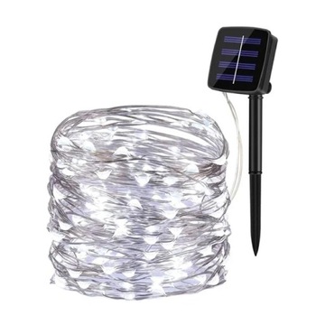 300LED солнечная гирлянда для уличного светильника, водонепроницаемая