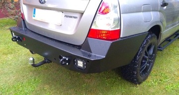 фото thumb №7, Subaru forester sg бампер сталевий зад задній rtech