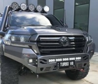 фото thumb №1, Бампер aluminiowy rival 4x4 - toyota land cruiser 200 2015-2021