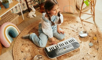 Клавиатура CASIO MU SA-51 Черно-белая