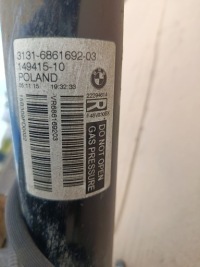 Поворотний кулак ступиця права перед підвіска амортизатор амортизаторна стійка bmw x1 f48 Оригінал, фото thumb