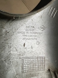 фото thumb №5, Решётка противотуманной фары правая-левая sandero ii 261a20107r