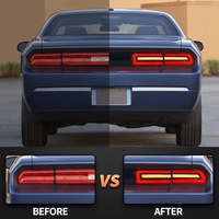 фото thumb №8, Dodge challenger 2008-2014 лампа лампи задня накладка kpl europa led vland red