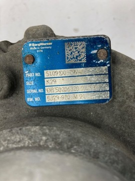 фото thumb №5, Man tgx tgs tga 440 d20 євро 5 турбіна турбонагнітач 51091007924