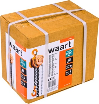Цепная лебедка WAART 3m-2T JAPAN TECHNOLOGY