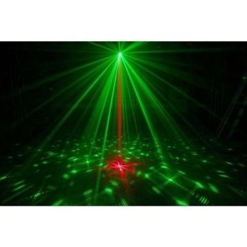 Cupid - laser podwójny RG 12 GOBO DMX BeamZ