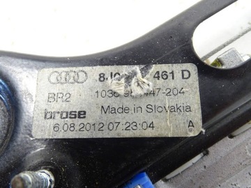 фото thumb №6, Mechaznizm подъемник стекла левый перед audi tt 8j 8j0837461d