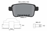 фото thumb №7, Гальмівні колодки ham. renault kangoo