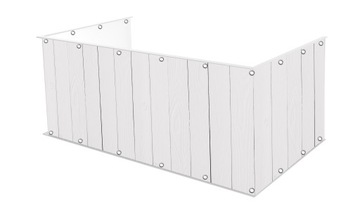 напечатанный балкон MAT, балконное покрытие BLK064