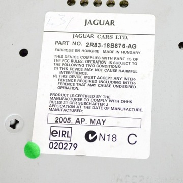 фото thumb №7, Jaguar s-type 2005 панель / радіопрогравач cd/dvd/gps