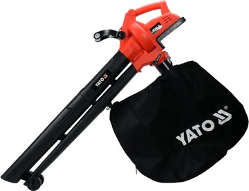 САДОВЫЙ ПЫЛЕСОС С АККУМУЛЯТОРНОЙ ВОЗДУХОДУВКОЙ YATO 2x18 В, 45 Л КОРПУС