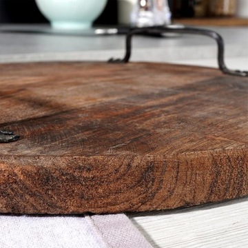 Deska TACA patera do serwowania przekąsek przystawek wędlin serów 30 cm