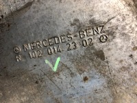 Mercedes w124 2,3 бензин m102 поддон поддон масляная r1020142302 Цена, фото thumb