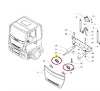 фото thumb №3, Петля решітка iveco eurocargo tector r/l