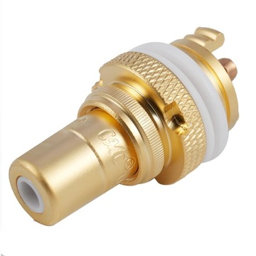 RCA CINCH SOCKET CMC США МЕДНЫЙ РАЗЪЕМ OFC 2 шт.