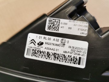 фото thumb №9, Citroen c3 aircross рестайлинг 21-24 лампа передняя левая led drl новая 9822790680