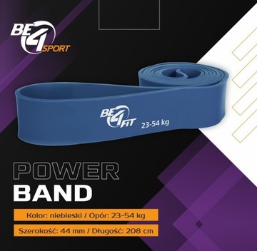 ТРЕНИРОВОЧНАЯ ЭНЕРГИЯ ДЛЯ УПРАЖНЕНИЙ НА СТРЕТЧИНГ POWER BAND RESISTANCE 23-54 кг