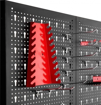 Доска для инструментов металлической мастерской, 25 РУЧОК - 120x60