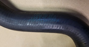 фото thumb №7, Шланг шланг труба води bmw x5 e70 x6 e71 3.0d 6792489 оригінальний номер європа