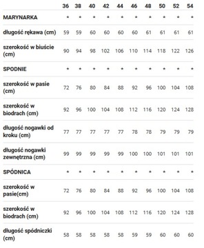 GARNITUR ZE SPODNIAMI + SPÓDNICA (36-54) 44