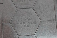 фото thumb №7, Kia ev6 cv задняя крышка багажника крышки защита спойлера 87311-cv000 электрика 16