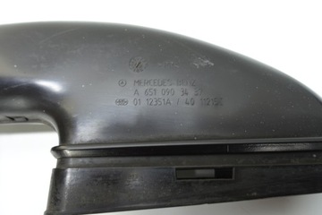 Mercedes w204 Патрубок воздухозаборника 6510903437