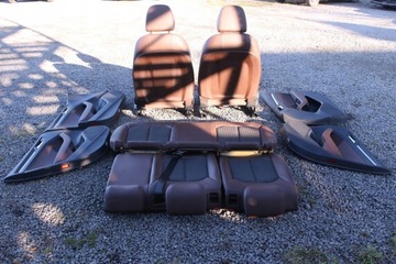 фото thumb №5, Коричневые салон сиденья диван audi a3 8v hb eu