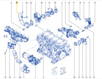 фото thumb №5, Труба шланг клапана egr renault master opel movano 2.3 dci 2014-- oryg