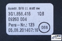 фото thumb №9, Vw passat b8 ґрати повітропровід консолі 3g1858416 3g1819701a решітка забірник  3g1 85