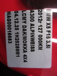 Bmw x5 f15 лампа зовнішня w крила права задня задній led америка 63217290104 Оригінал, фото thumb