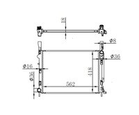 фото thumb №1, Радиатор wody renault kangoo 08- 8200418329