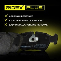 Набір до заміна гальмівних колодок гальмівних ridex plus 402b1169p задній до vw Оригінал, фото thumb