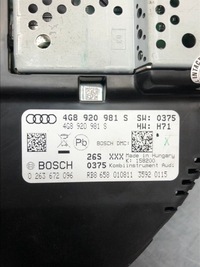 фото thumb №5, Лічильник приладова панель 4g8920981s a6 c7 2.0 tdi