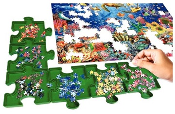 Лотки сортировочные (сортер) Educa Puzzle - 6 шт (196х196 мм)