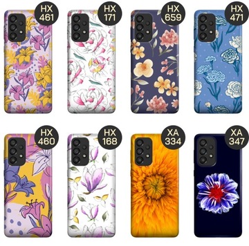 ETUI DO SAMSUNG GALAXY A33 5G WZORY KWIATY KWIECISTE FLOWER OBUDOWA CASE