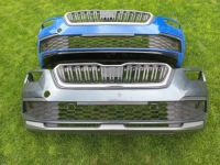фото thumb №1, Skoda kamiq оригинал бампер передний перед решётка радиатора