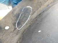 Mercedes-benz ml w164 2007 подкрылок передние a1648841022 с Разборки, фото thumb