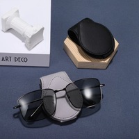 фото thumb №7, Car glasses case sunglasses clip black gray 2pcs