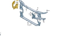 фото thumb №8, Audi q5 fy правый кронштейн фара новый оригинальный 80a805608b