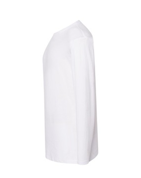 T-SHIRT MĘSKI Z DŁUGIM RĘKAWEM JHK BIAŁA R: XS