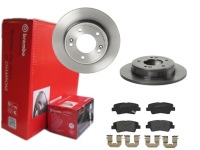 фото thumb №1, Гальмівні диски гальмівні колодки brembo задня hyundai veloster i 262mm