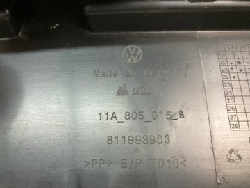 фото thumb №9, Спойлер бампера передньої vw id.4 id4 11a