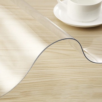 PODKŁADKA NA BIURKO BLAT STÓŁ MATA OCHRONNA MIĘKKIE SZKŁO 1MM 120x60 cm