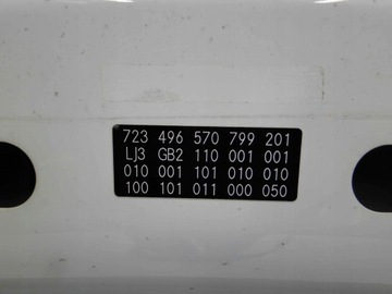 фото thumb №11, Mercedes cls 218 w218 капот кришка двигуна 799 біла перлина