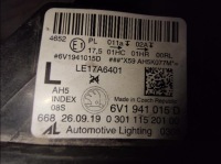 Фара передняя перед skoda fabia 3 рестайлинг  led 6v1 в Украине, фото thumb