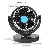 фото thumb №9, Przenośny 12 v тихий вентилятор автомобильный