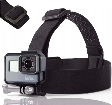 ПОВЯЗКА НА ГОЛОВУ, ДЕРЖАТЕЛЬ ШЛЕМА, РЕГУЛЯТОР ДЛЯ КАМЕРЫ ТЕЛЕФОНА GOPRO HERO DJI SJCAM